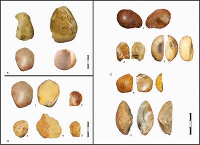 Figure 3. Pontinian lithic industry.